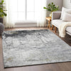 Piper Looms Chantille Modern ACN1766 Gray Machine Washable Area Rug Lifestyle Image Feature