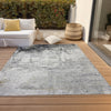 Piper Looms Chantille Modern ACN1766 Gray Machine Washable Area Rug Outdoor Lifestyle Image Feature