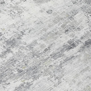 Piper Looms Chantille Modern ACN1766 Gray Machine Washable Area Rug Swatch Image