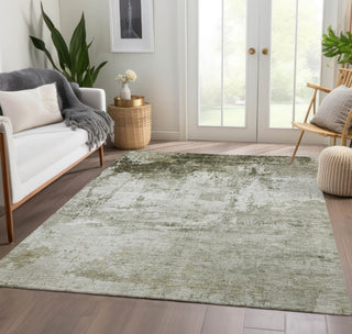 Piper Looms Chantille Modern ACN1766 Taupe Machine Washable Area Rug Lifestyle Image Feature
