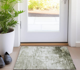 Piper Looms Chantille Modern ACN1766 Taupe Machine Washable Area Rug Scatter Lifestyle Image Feature