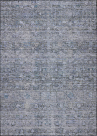 Piper Looms Chantille Geometric ACN1768 Blue Machine Washable Area Rug main image
