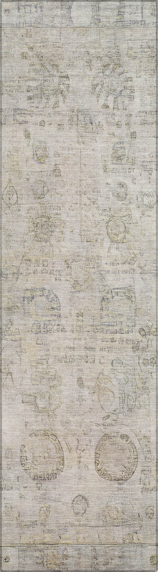 Piper Looms Chantille Border ACN1769 Linen Machine Washable Area Rug Runner Main Image