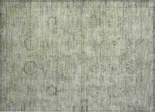 Piper Looms Chantille Border ACN1769 Sage Machine Washable Area Rug Scatter Main Image