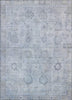 Piper Looms Chantille Border ACN1769 Sky Machine Washable Area Rug main image