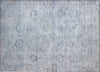 Piper Looms Chantille Border ACN1769 Sky Machine Washable Area Rug Scatter Main Image