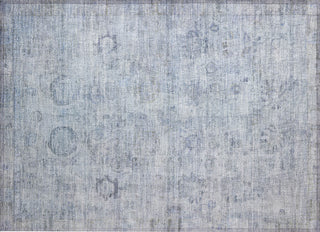 Piper Looms Chantille Border ACN1769 Sky Machine Washable Area Rug Scatter Main Image