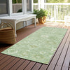 Piper Looms Chantille Damask ACN1770 Aloe Machine Washable Area Rug Runner Outdoor Lifestyle Image Feature