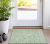 Piper Looms Chantille Damask ACN1770 Aloe Machine Washable Area Rug Scatter Lifestyle Image Feature