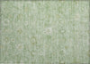 Piper Looms Chantille Damask ACN1770 Aloe Machine Washable Area Rug Scatter Main Image