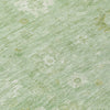 Piper Looms Chantille Damask ACN1770 Aloe Machine Washable Area Rug Swatch Image
