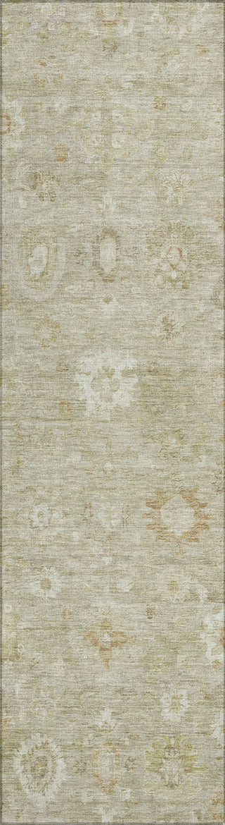 Piper Looms Chantille Damask ACN1770 Beige Machine Washable Area Rug Runner Main Image