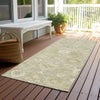 Piper Looms Chantille Damask ACN1770 Beige Machine Washable Area Rug Runner Outdoor Lifestyle Image Feature