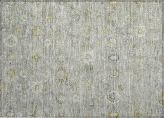 Piper Looms Chantille Damask ACN1770 Gray Machine Washable Area Rug Scatter Main Image