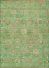 Piper Looms Chantille Damask ACN1770 Lime Machine Washable Area Rug main image