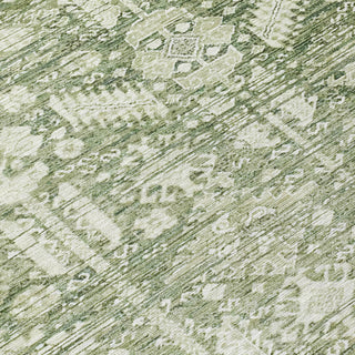 Piper Looms Chantille Global ACN1771 Aloe Machine Washable Area Rug Swatch Image