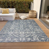Piper Looms Chantille Global ACN1771 Blue Machine Washable Area Rug Outdoor Lifestyle Image Feature