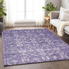 Piper Looms Chantille Global ACN1771 Purple Machine Washable Area Rug Lifestyle Image Feature
