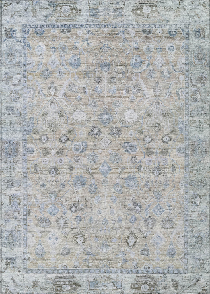 Piper Looms Chantille Global ACN1772 Beige Machine Washable Area Rug main image