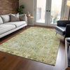 Piper Looms Chantille Global ACN1772 Sage Machine Washable Area Rug Lifestyle Image Feature