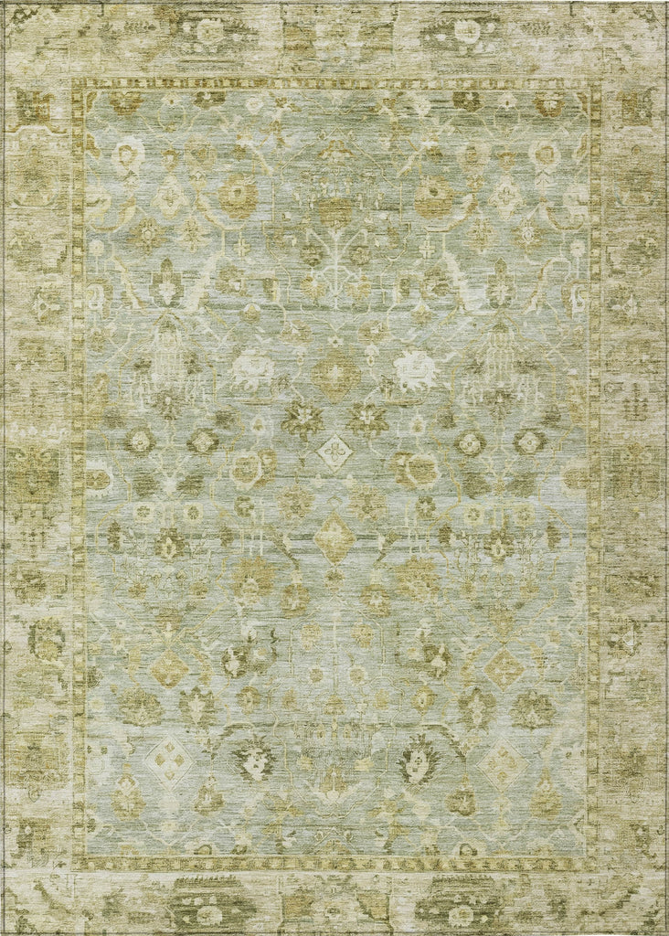 Piper Looms Chantille Global ACN1772 Sage Machine Washable Area Rug main image