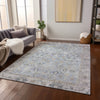 Piper Looms Chantille Global ACN1772 Sky Machine Washable Area Rug Lifestyle Image Feature