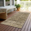 Piper Looms Chantille Border ACN1773 Brown Machine Washable Area Rug Runner Outdoor Lifestyle Image Feature