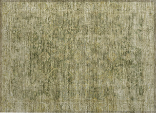Piper Looms Chantille Border ACN1773 Green Machine Washable Area Rug Scatter Main Image