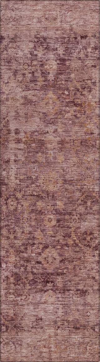 Piper Looms Chantille Border ACN1773 Merlot Machine Washable Area Rug Runner Main Image