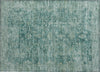 Piper Looms Chantille Border ACN1773 Teal Machine Washable Area Rug Scatter Main Image
