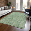 Piper Looms Chantille Modern ACN1774 Aloe Machine Washable Area Rug Lifestyle Image Feature