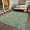 Piper Looms Chantille Modern ACN1774 Aloe Machine Washable Area Rug Outdoor Lifestyle Image Feature