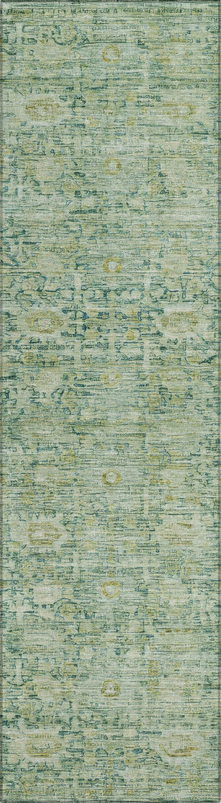 Piper Looms Chantille Modern ACN1774 Aloe Machine Washable Area Rug Runner Main Image