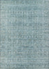 Piper Looms Chantille Border ACN1775 Sky Machine Washable Area Rug main image