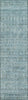 Piper Looms Chantille Border ACN1775 Sky Machine Washable Area Rug Runner Main Image
