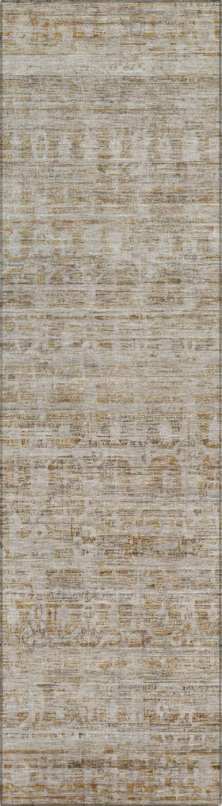Piper Looms Chantille Border ACN1775 Taupe Machine Washable Area Rug Runner Main Image