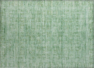 Piper Looms Chantille Border ACN1775 Teal Machine Washable Area Rug Scatter Main Image