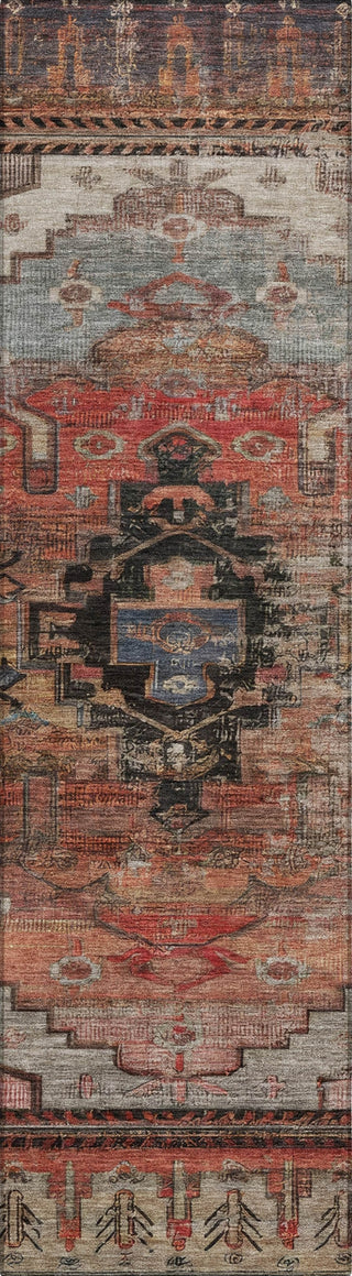 Piper Looms Chantille Tribal ACN1776 Paprika Machine Washable Area Rug Runner Main Image