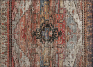 Piper Looms Chantille Tribal ACN1776 Paprika Machine Washable Area Rug Scatter Main Image