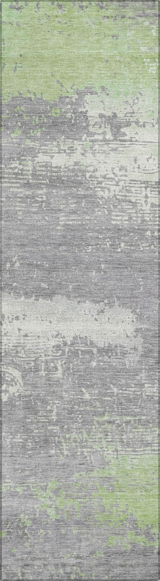 Piper Looms Chantille Modern ACN1777 Aloe Machine Washable Area Rug Runner Main Image