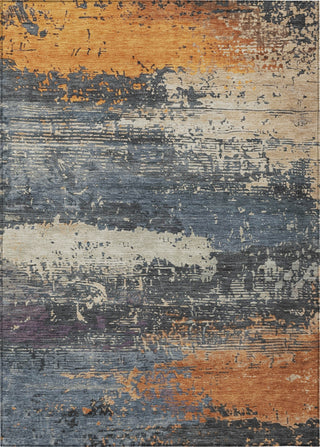 Piper Looms Chantille Modern ACN1777 Blue Machine Washable Area Rug main image