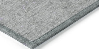 Piper Looms Chantille Modern ACN1777 Lavender Machine Washable Area Rug Corner Image