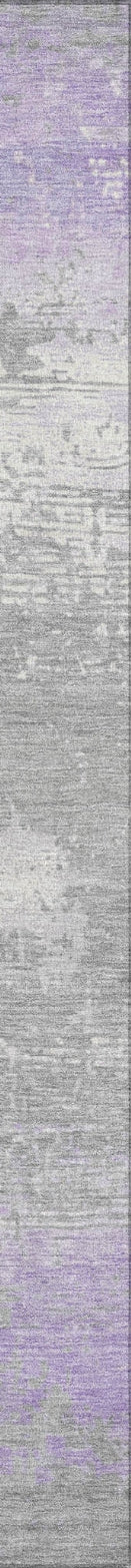 Piper Looms Chantille Modern ACN1777 Lavender Machine Washable Area Rug Runner Main Image