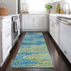 Piper Looms Chantille Modern ACN1777 Navy Machine Washable Area Rug Runner Lifestyle Image Feature