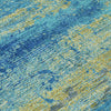 Piper Looms Chantille Modern ACN1777 Navy Machine Washable Area Rug Swatch Image