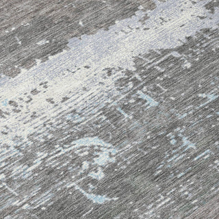 Piper Looms Chantille Modern ACN1777 Teal Machine Washable Area Rug Swatch Image