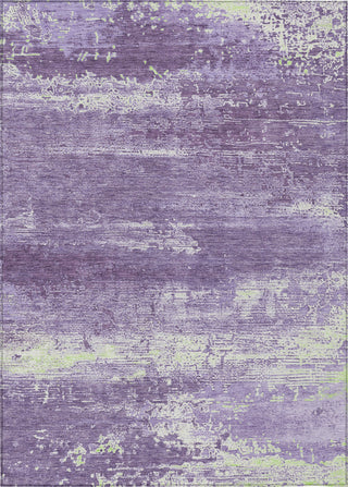 Piper Looms Chantille Modern ACN1778 Purple Machine Washable Area Rug main image