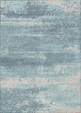 Piper Looms Chantille Modern ACN1778 Teal Machine Washable Area Rug main image