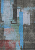 Piper Looms Chantille Blocks ACN1779 Sky Machine Washable Area Rug main image