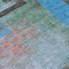Piper Looms Chantille Blocks ACN1779 Sky Machine Washable Area Rug Swatch Image